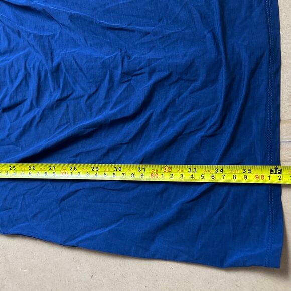 Anthropologie Dolan Sanibel Blue Sleeve Side Tie Dress Size S - Picture 6 of 7